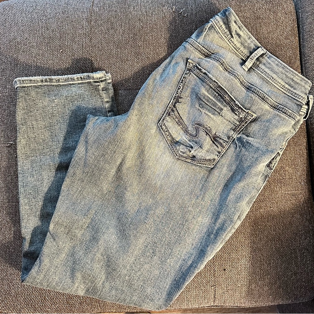 Silver brand denim jeans plus size